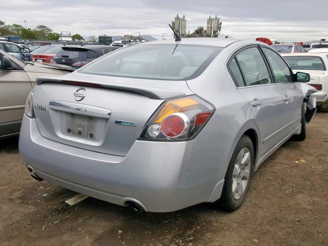 1N4CL21E99C191591 - 2009 NISSAN ALTIMA HYB SILVER photo 4