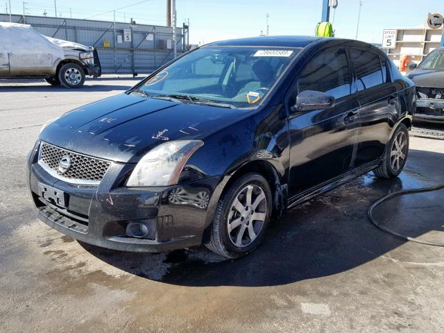 3N1AB6AP9BL720242 - 2011 NISSAN SENTRA 2.0 BLACK photo 2