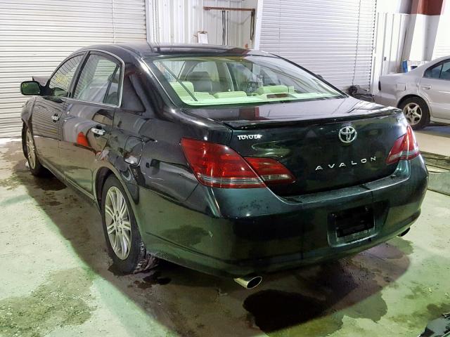 4T1BK36B68U287230 - 2008 TOYOTA AVALON BLACK photo 3