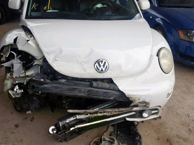 3VWCA21C6YM466178 - 2000 VOLKSWAGEN NEW BEETLE თეთრი ფოტო 7