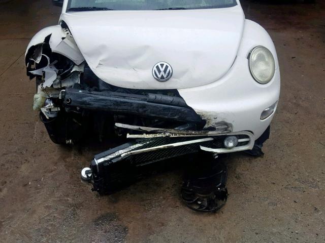 3VWCA21C6YM466178 - 2000 VOLKSWAGEN NEW BEETLE თეთრი ფოტო 9