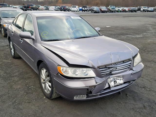 KMHFC46F77A233992 - 2007 HYUNDAI AZERA SE GRAY photo 1