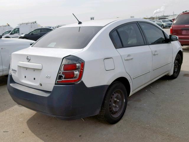 3N1AB61E07L686763 - 2007 NISSAN SENTRA 2.0 WHITE photo 4