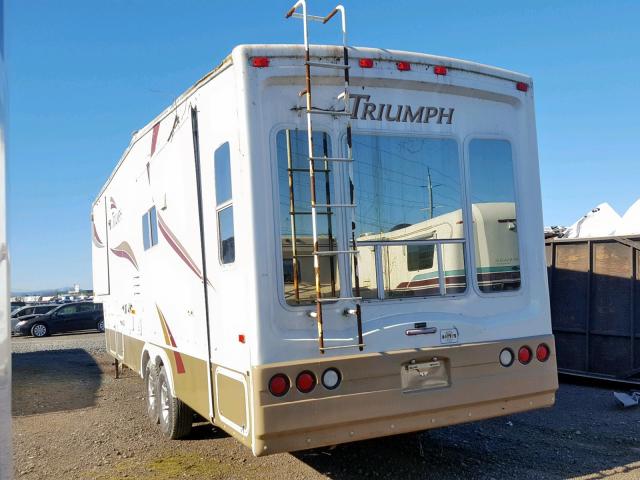 4CB5L362232305796 - 2003 FLEETWOOD TRIUMPH WHITE photo 3