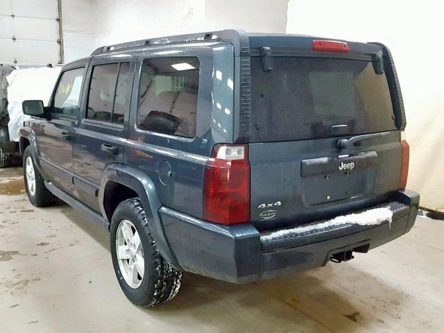 1J8HG48K46C332423 - 2006 JEEP COMMANDER GRAY photo 3
