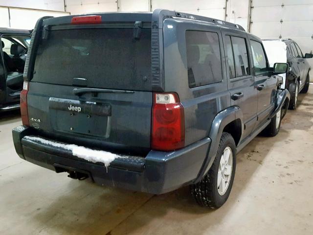 1J8HG48K46C332423 - 2006 JEEP COMMANDER GRAY photo 4