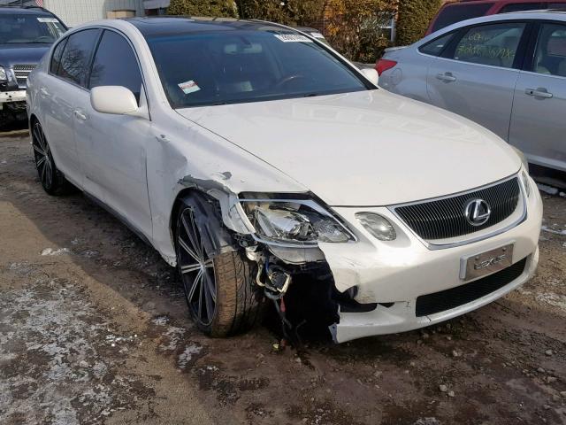 JTHCH96S060011638 - 2006 LEXUS GS GENERAT WHITE photo 1