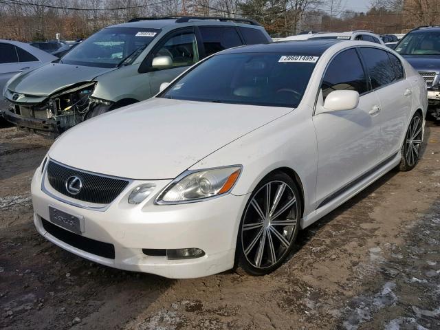 JTHCH96S060011638 - 2006 LEXUS GS GENERAT WHITE photo 2