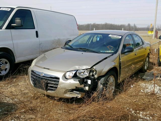 1C3EL56R46N248736 - 2006 CHRYSLER SEBRING TO GOLD photo 2