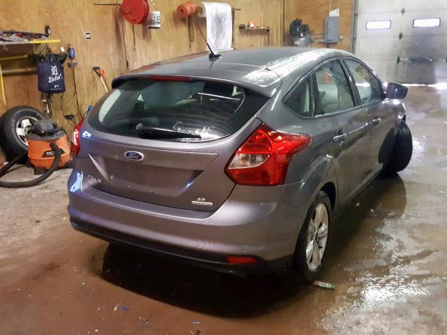 1FADP3K24DL248260 - 2013 FORD FOCUS SE GRAY photo 4