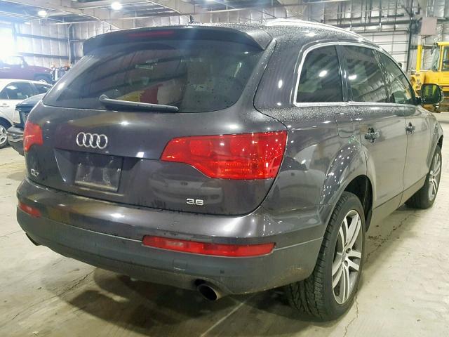 WA1BY74LX7D062887 - 2007 AUDI Q7 3.6 QUA BLACK photo 4