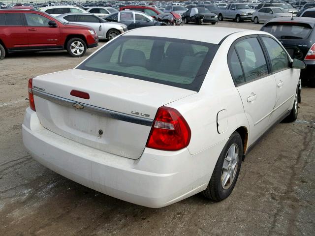 1G1ZT52855F329305 - 2005 CHEVROLET MALIBU LS WHITE photo 4