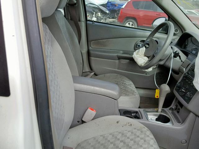 1G1ZT52855F329305 - 2005 CHEVROLET MALIBU LS WHITE photo 5
