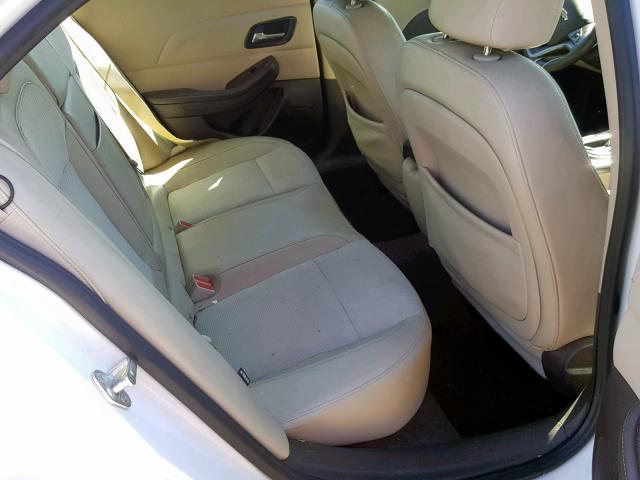 1G11C5SA3DF139064 - 2013 CHEVROLET MALIBU 1LT WHITE photo 6