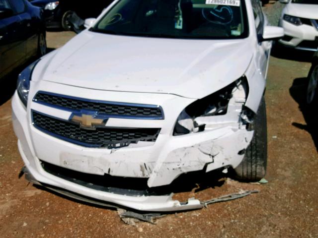 1G11C5SA3DF139064 - 2013 CHEVROLET MALIBU 1LT WHITE photo 9
