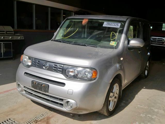 JN8AZ28R09T117375 - 2009 NISSAN CUBE BASE SILVER photo 2