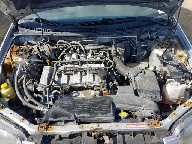 JM1BJ225231164276 - 2003 MAZDA PROTEGE DX SILVER photo 7