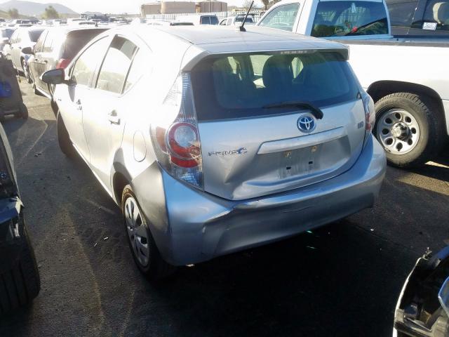 JTDKDTB32E1571321 - 2014 TOYOTA PRIUS C  photo 3