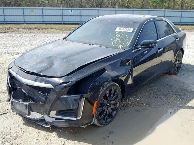 1G6AR5SS6J0104762 - 2018 CADILLAC CTS LUXURY BLACK photo 2