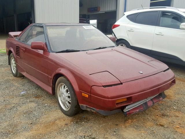 JT2AW15J0K0151121 - 1989 TOYOTA MR2 T-BAR BURGUNDY photo 1