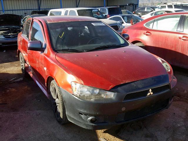 JA32U8FW0BU004308 - 2011 MITSUBISHI LANCER GTS RED photo 1