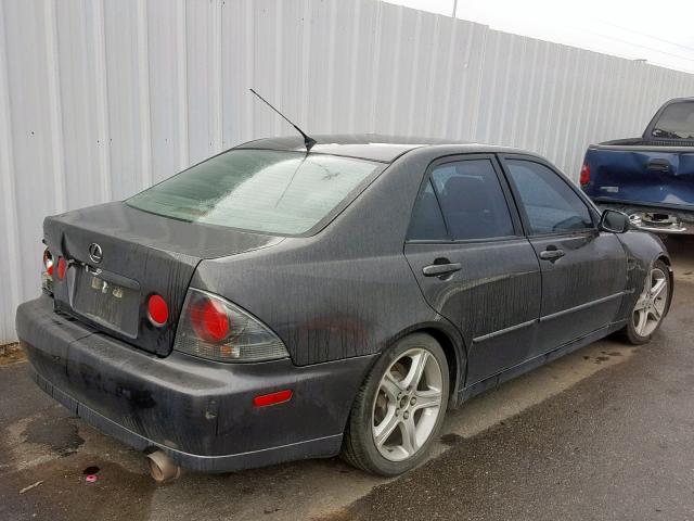 JTHBD192630074050 - 2003 LEXUS IS 300 GRAY photo 4