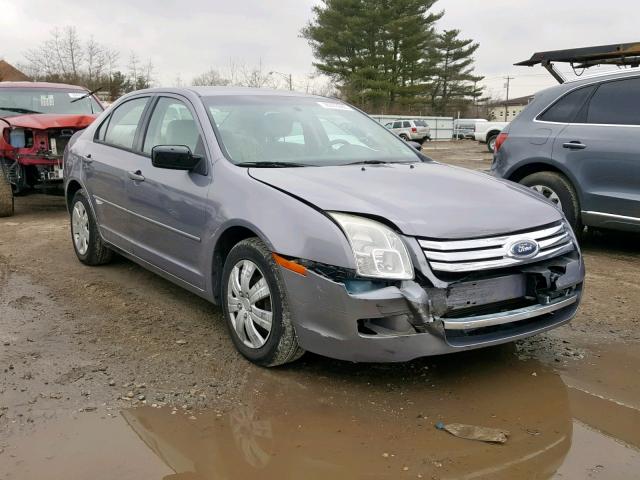 3FAHP06Z87R116471 - 2007 FORD FUSION S GRAY photo 1