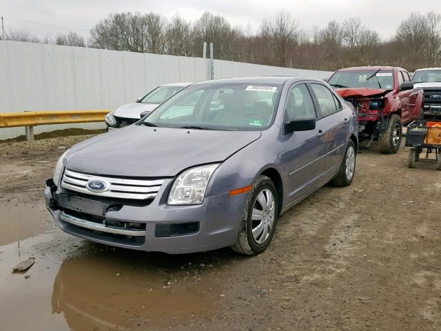 3FAHP06Z87R116471 - 2007 FORD FUSION S GRAY photo 2