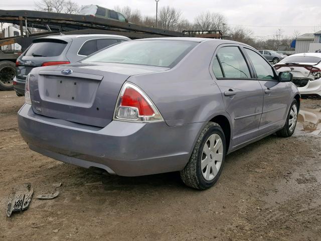 3FAHP06Z87R116471 - 2007 FORD FUSION S GRAY photo 4