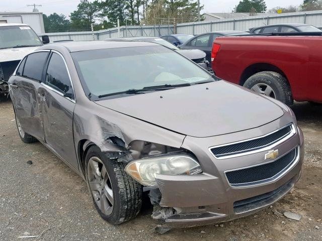 1G1ZA5E00AF187452 - 2010 CHEVROLET MALIBU LS BROWN photo 1