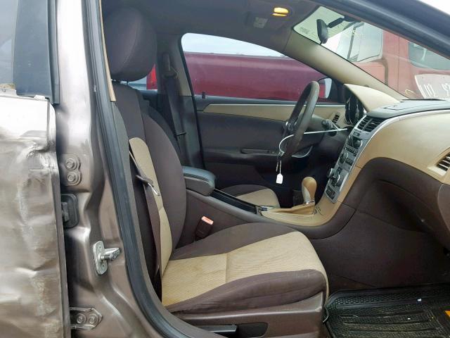 1G1ZA5E00AF187452 - 2010 CHEVROLET MALIBU LS BROWN photo 5