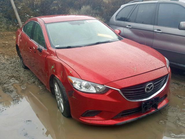 JM1GJ1U58G1407432 - 2016 MAZDA 6 SPORT RED photo 1