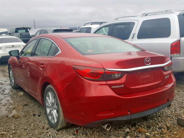 JM1GJ1U58G1407432 - 2016 MAZDA 6 SPORT RED photo 3