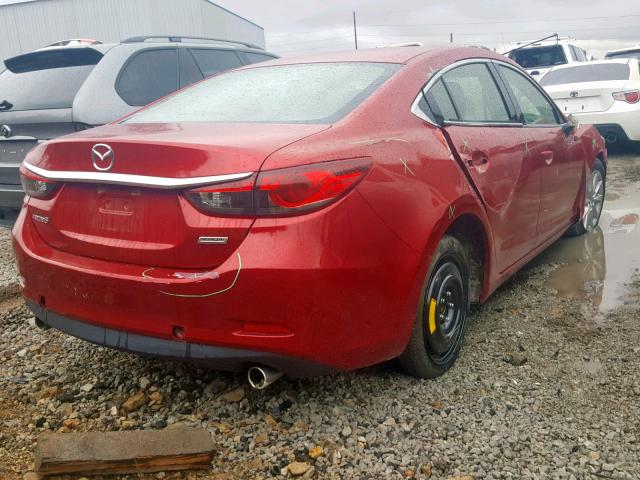 JM1GJ1U58G1407432 - 2016 MAZDA 6 SPORT RED photo 4