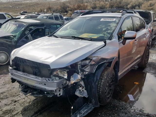 JF2GPAWC6D2894020 - 2013 SUBARU XV CROSSTR SILVER photo 2