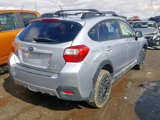 JF2GPAWC6D2894020 - 2013 SUBARU XV CROSSTR SILVER photo 4