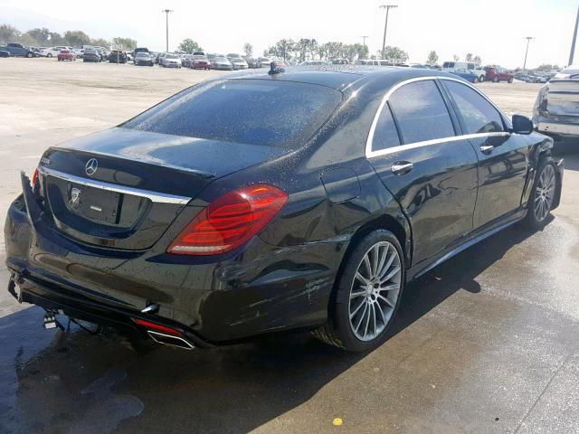 WDDUG8CB6FA157016 - 2015 MERCEDES-BENZ S 550 BLACK photo 4