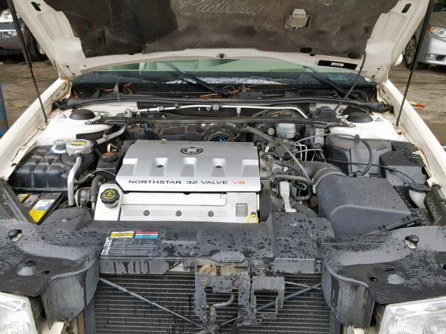 1G6ET1290YB703860 - 2000 CADILLAC ELDORADO T WHITE photo 7