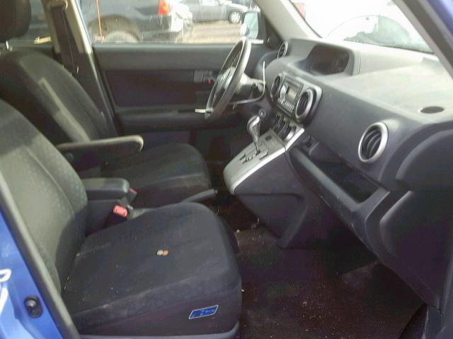 JTLZE4FE2A1114570 - 2010 TOYOTA SCION XB PURPLE photo 5