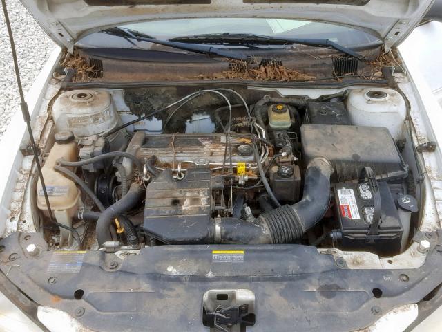 1G2NF52F13C153755 - 2003 PONTIAC GRAND AM S WHITE photo 7