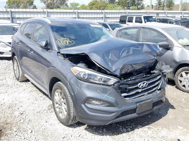 KM8J3CA42HU428943 - 2017 HYUNDAI TUCSON LIM GRAY photo 1