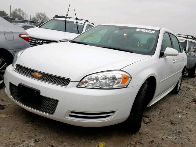 2G1WB5E35G1130139 - 2016 CHEVROLET IMPALA LIM WHITE photo 9