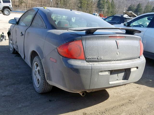 1G2AL18F687158621 - 2008 PONTIAC G5 GRAY photo 3
