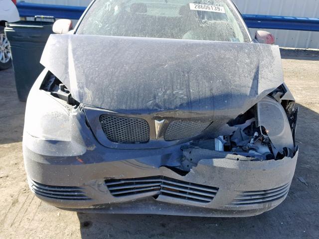 1G2AL18F687158621 - 2008 PONTIAC G5 GRAY photo 7