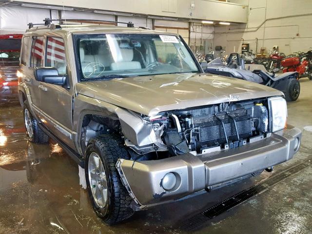 1J8HG582X6C192366 - 2006 JEEP COMMANDER GOLD photo 1