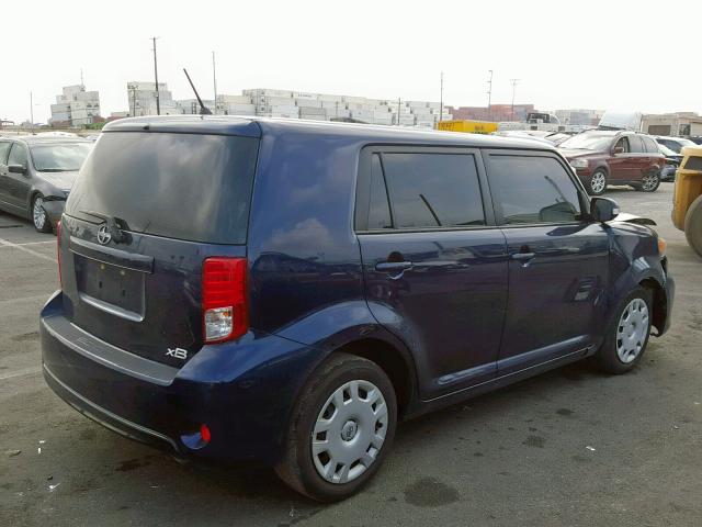 JTLZE4FEXFJ079705 - 2015 TOYOTA SCION XB 蓝色 照片 4