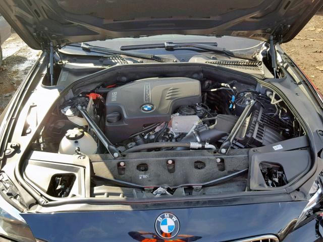 WBA5A7C54GG145463 - 2016 BMW 528 XI BLUE photo 7