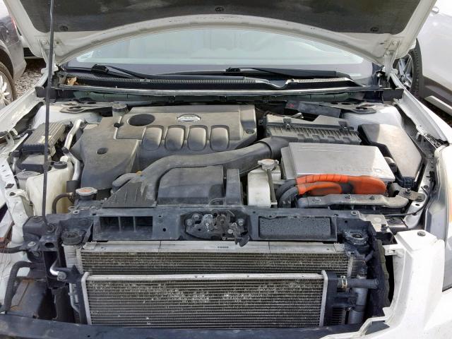 1N4CL21E88C183500 - 2008 NISSAN ALTIMA HYB WHITE photo 7