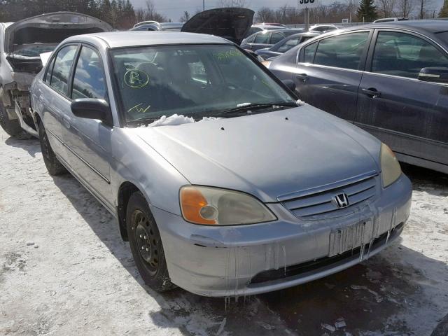 2HGES16452H949219 - 2002 HONDA CIVIC DX SILVER photo 1