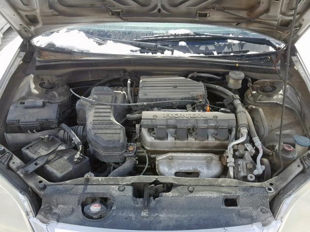 2HGES16452H949219 - 2002 HONDA CIVIC DX SILVER photo 7